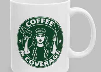 Coffee & Coverage –  Mug, 11oz