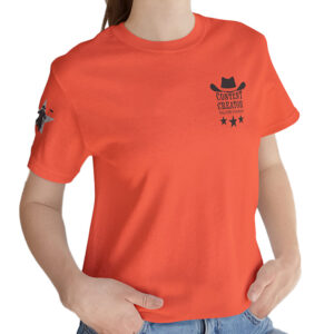 Content Creator – Full Time Visionary, Gray Star  – T-Shirt