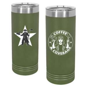 Coffee & Coverage – Insulated Tumbler