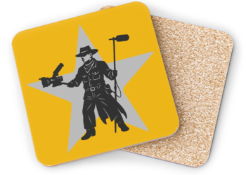 Camera Slinger – Coasters 4pc, 3.7″x3.7″