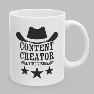 Content Creator - Mug, 11oz