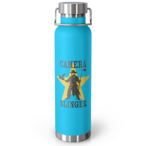 Camera Slinger – Insulated Drink Bottle, 22oz