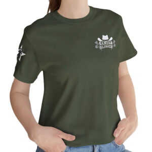 Camera Slinger, White Star – T-Shirt